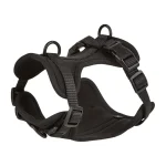 Adjustable Oxford Dog Harness - Black