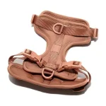 Adjustable Oxford Dog Harness - Brown