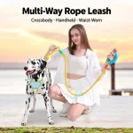 Hands-Free Rope Dog Leash - Multi-Way Rope Leash