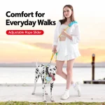 Hands-Free Rope Dog Leash - Adjustable Rope Slider