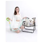 Hands-Free Rope Dog Leash - Mint Green Leash with Small Dog